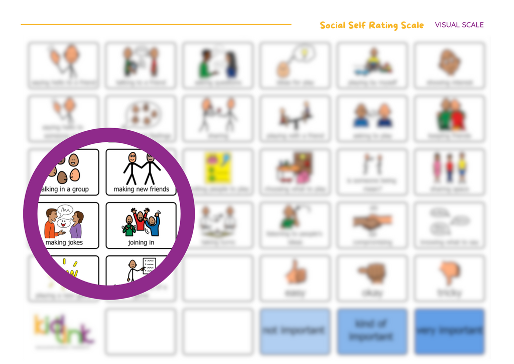 Social Self Rating Scale - Digital Download