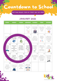 Countdown to School for Prep 2025 - Digital Download