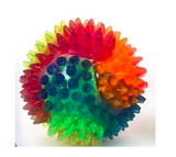 Rainbow Spiky Flashing Ball
