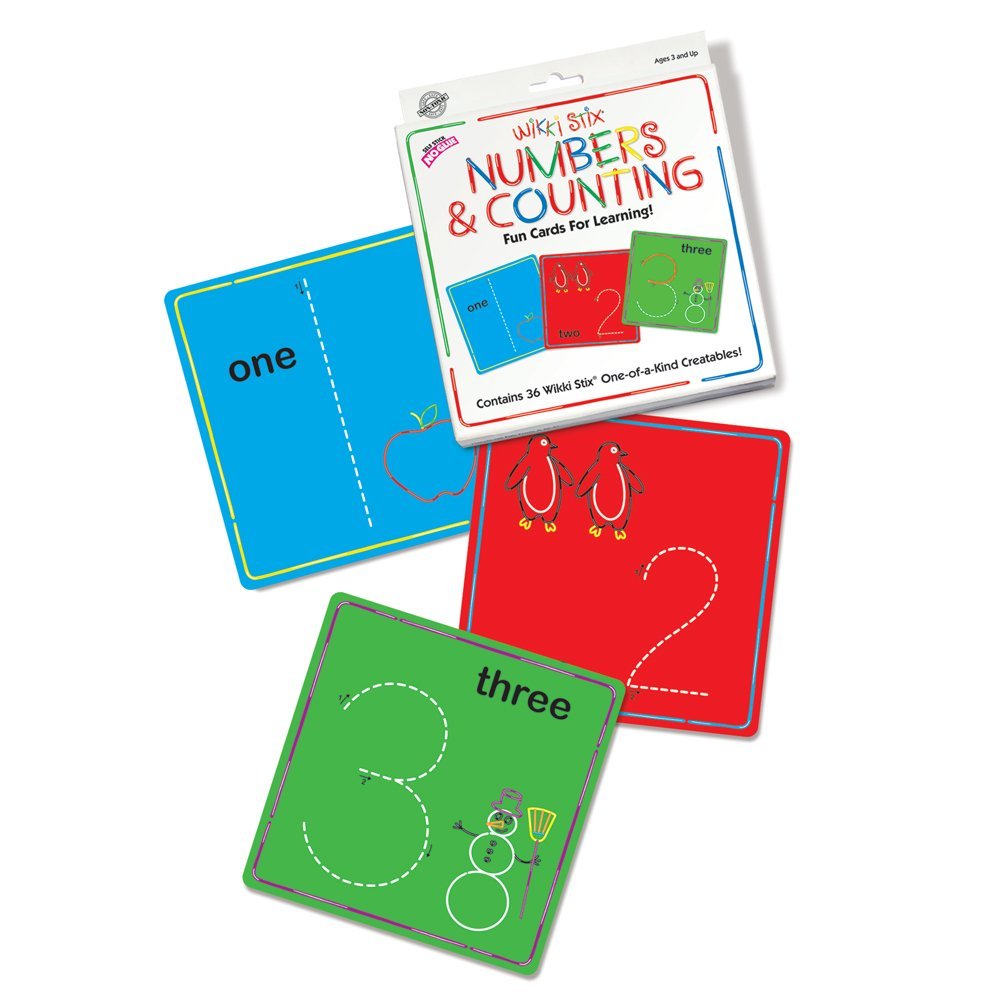 Wikki Stix Numbers & Counting Cards